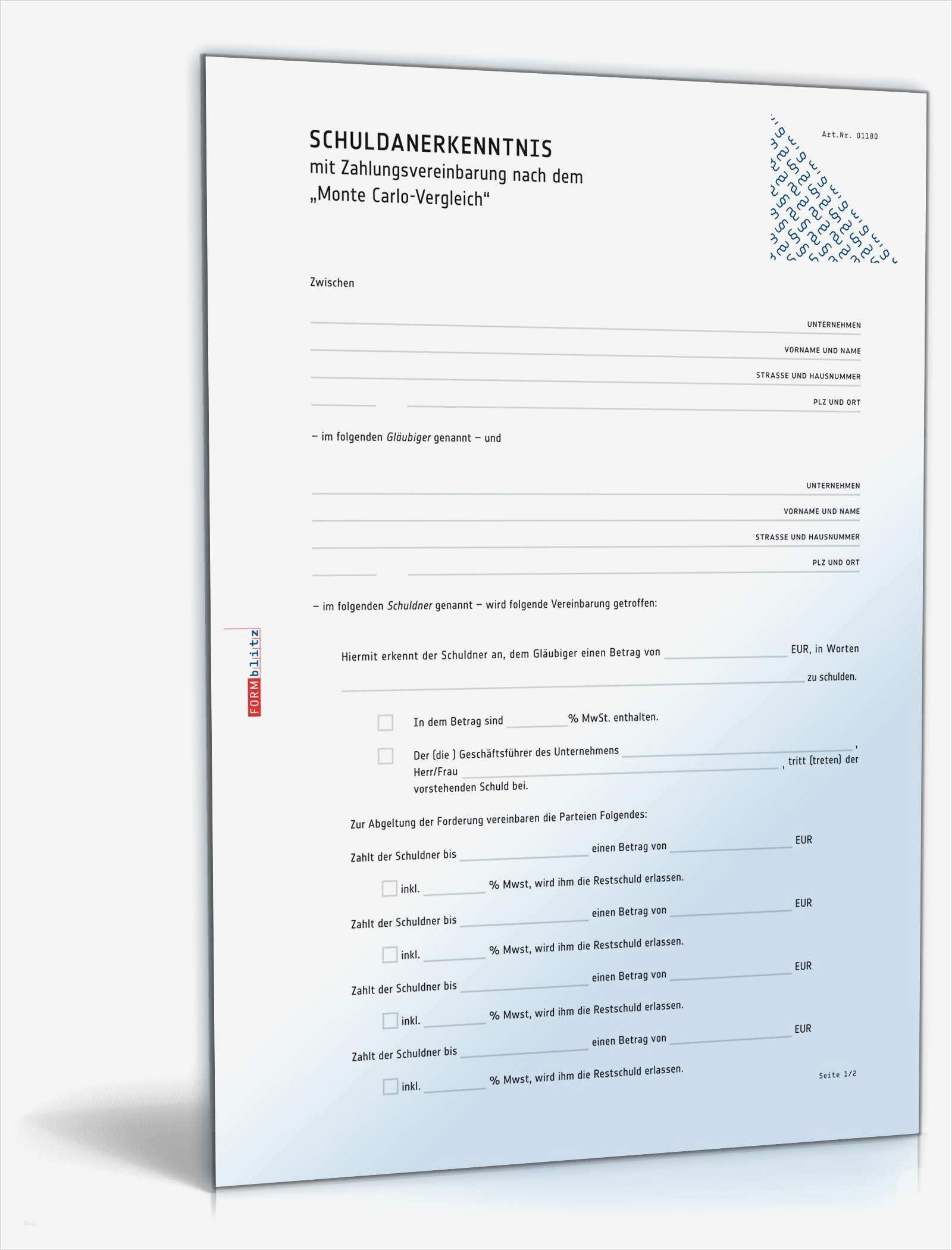 Gegendarstellung Muster Vorlage Zum Download Erstaunlich Schuldanerkenntnis Mit Zahlungsvereinbarung