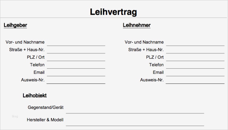 Geld Leihen Privat Vertrag Vorlage Erstaunlich Kostenlose Vorlage Leihvertrag Privatperson Word