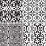 Geometrische ornamente Vorlagen Best Of Geometrische ornamente Pattern Set Vektorgrafik