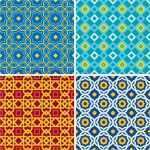 Geometrische ornamente Vorlagen Beste Vier östlichen Geometrische ornamente