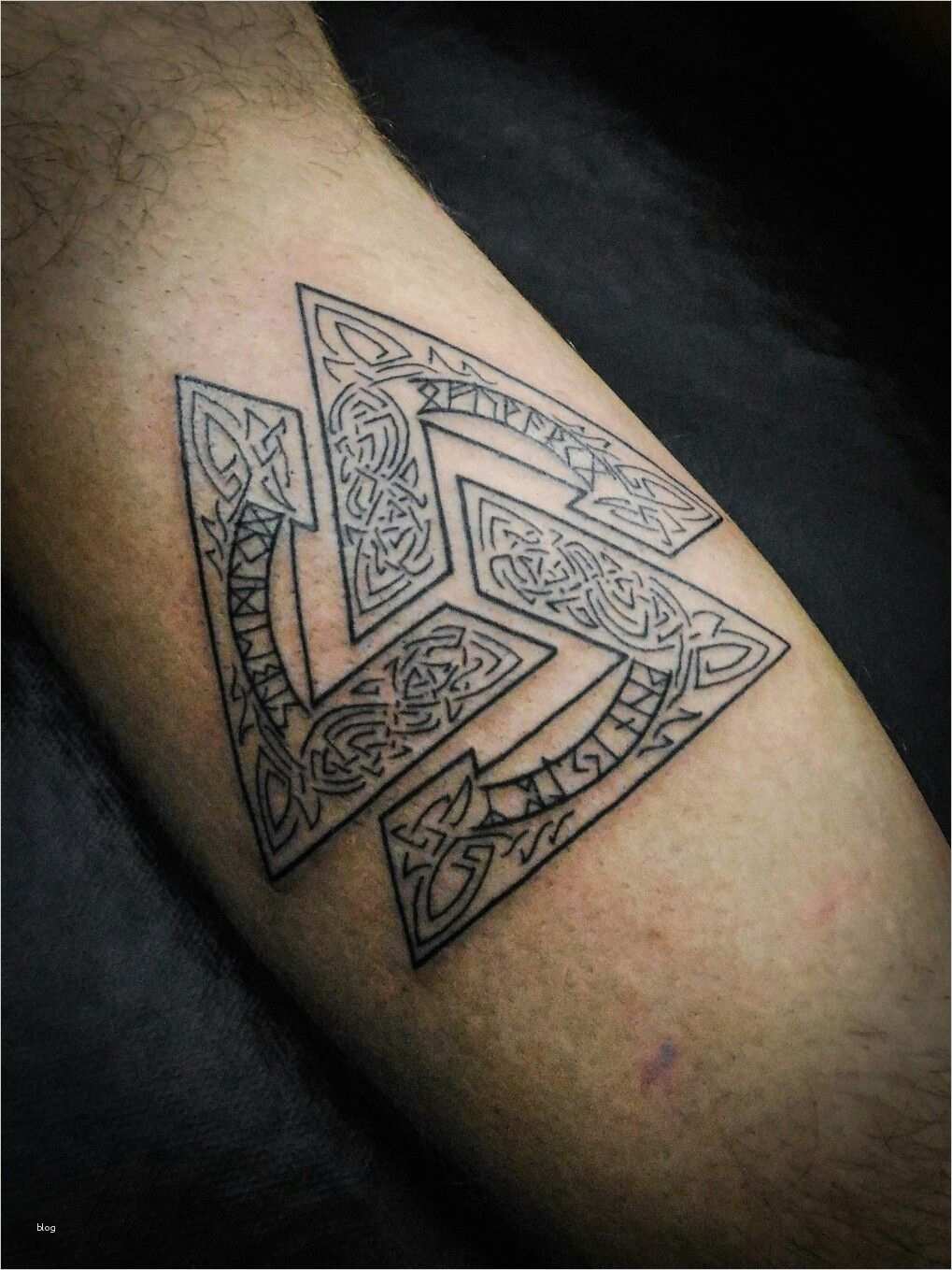 Geometrische ornamente Vorlagen Erstaunlich Valknut Tattoo Fotoped Pinterest