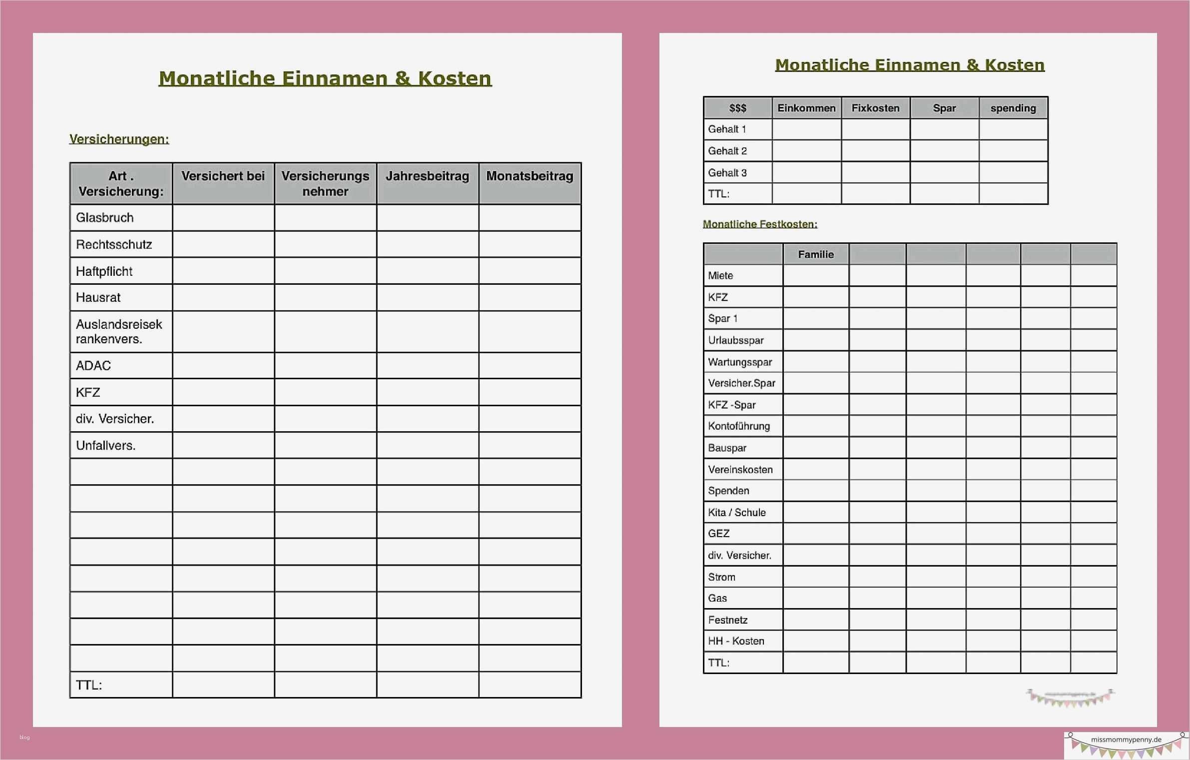 Geschäftsreise Planen Vorlage Beste Haushaltsgeld Planen Und Verwalten Missmommypenny