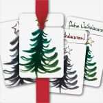 Geschenke Anhänger Vorlagen Schön 8 Geschenkanhänger Mit Designer Weihnachtsbaum Frohe