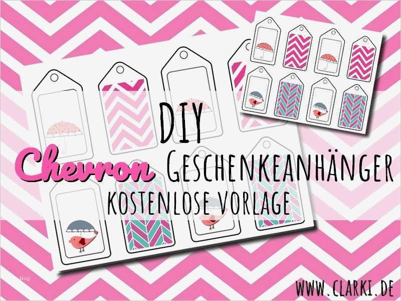 Geschenke Anhänger Vorlagen Wunderbar Diy Geschenkeanhänger Im Chevron Design – Clarki