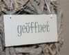 Geschlossen Schild Vorlage Erstaunlich Wendeschild "geöffnet Geschlossen" Shabby White Living Art