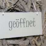 Geschlossen Schild Vorlage Erstaunlich Wendeschild "geöffnet Geschlossen" Shabby White Living Art