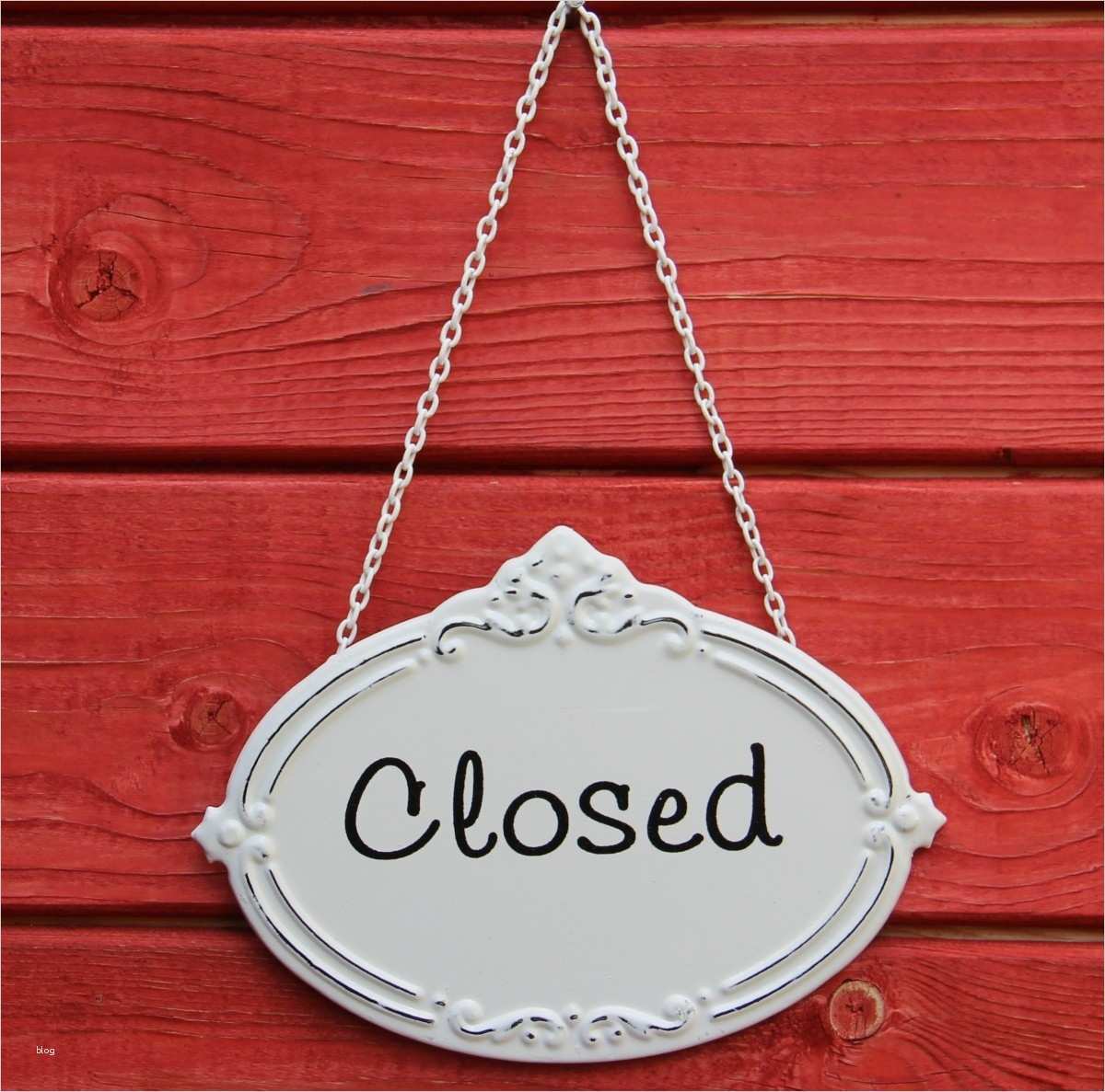 Geschlossen Schild Vorlage Gut Türschild Closed Geschlossen Schild Im Antik Look