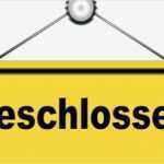 Geschlossen Schild Vorlage Schön "vorübergehend Geschlossen" Internetworld