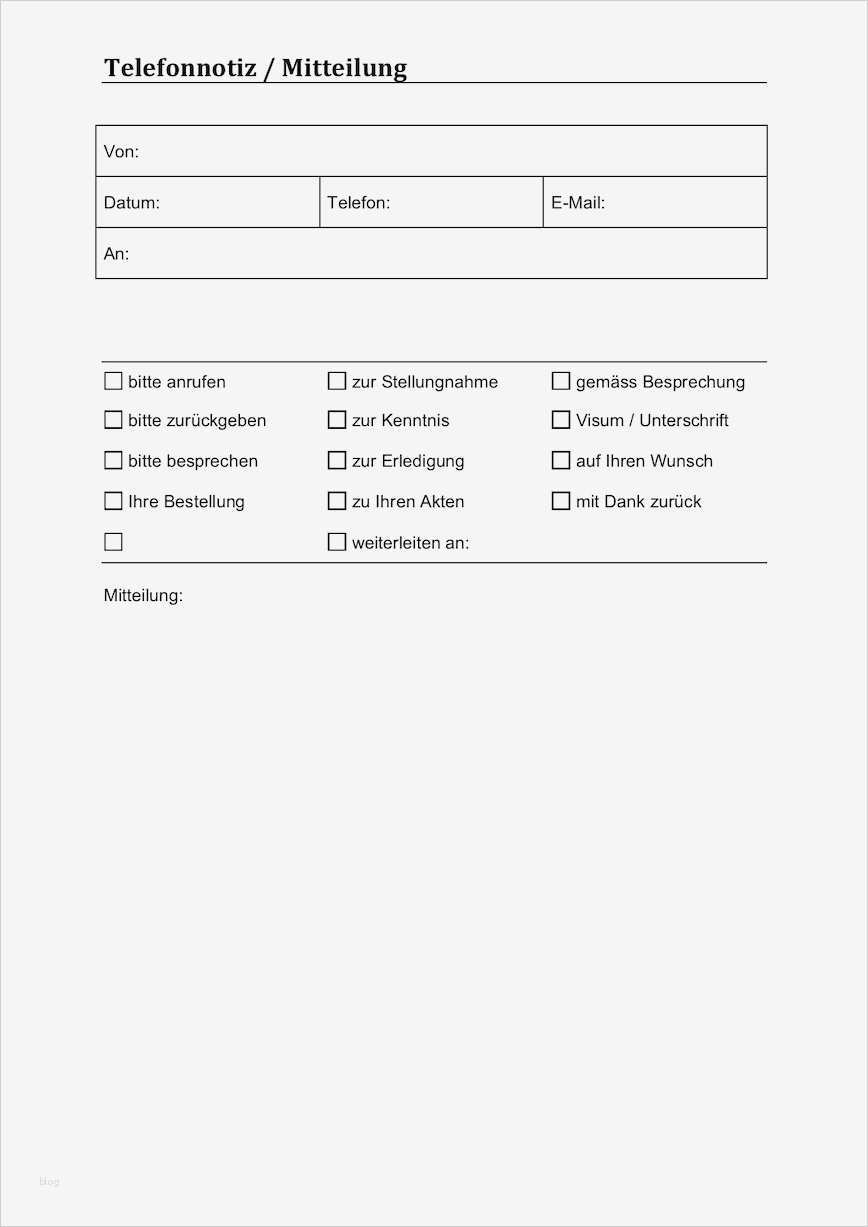 Gesprächsnotiz Vorlage Din A5 Neu Telefonnotiz Vorlage – Muster Vorlage