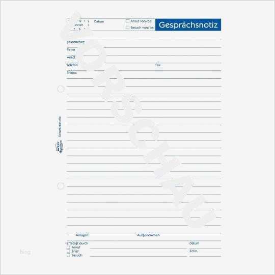 Gesprächsnotiz Vorlage Din A5 Süß Gesprächsnotiz 1210
