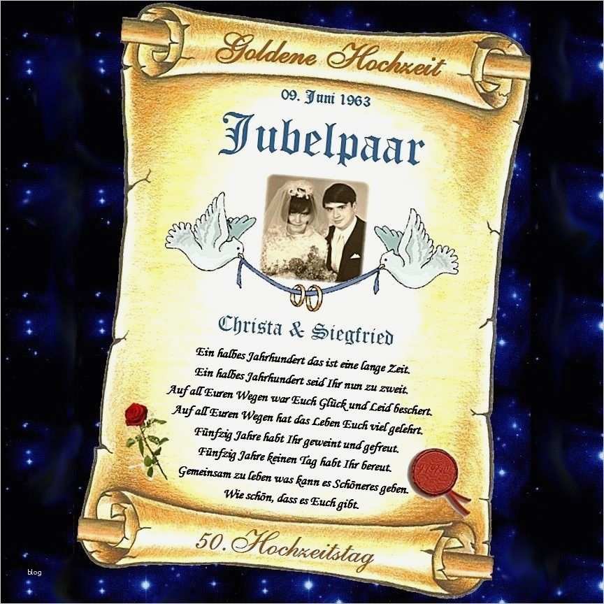 Goldene Hochzeit Zeitung Vorlagen Erstaunlich Geschenk Goldene Hochzeit Urkunde Zum 50 Hochzeitstag
