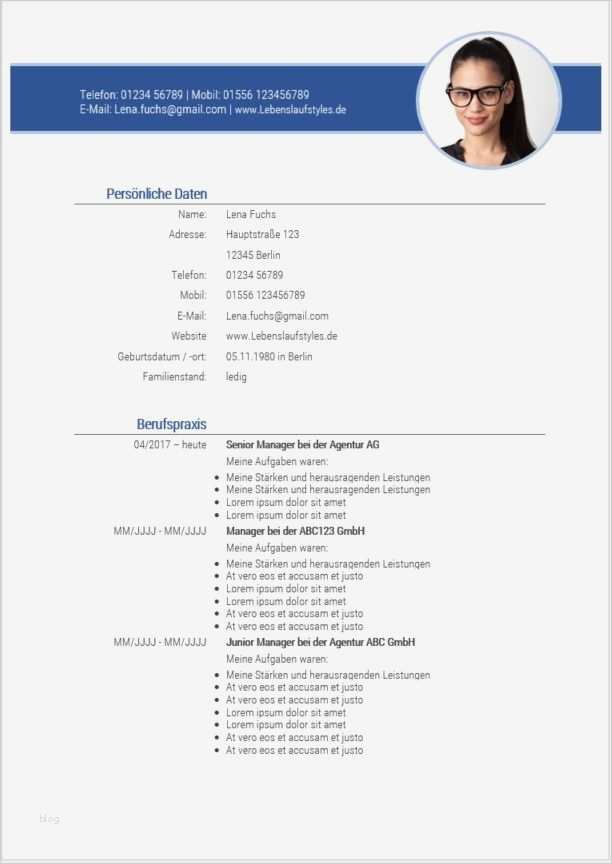 Gratis Lebenslauf Vorlage Hübsch Lebenslauf Muster Tabellarischer Lebenslauf Viele