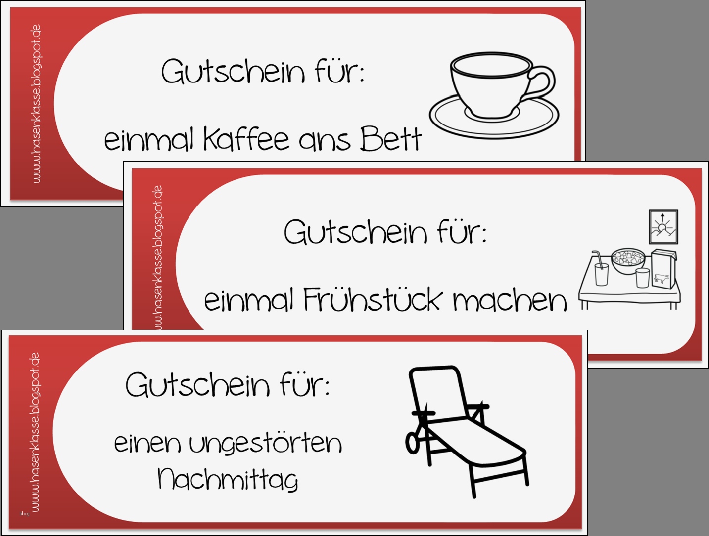 Gutschein Basteln Vorlage Neu Hasenklasse Gutscheinheft Zum Muttertag