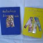 Gutschein Basteln Vorlage Wunderbar Gutschein