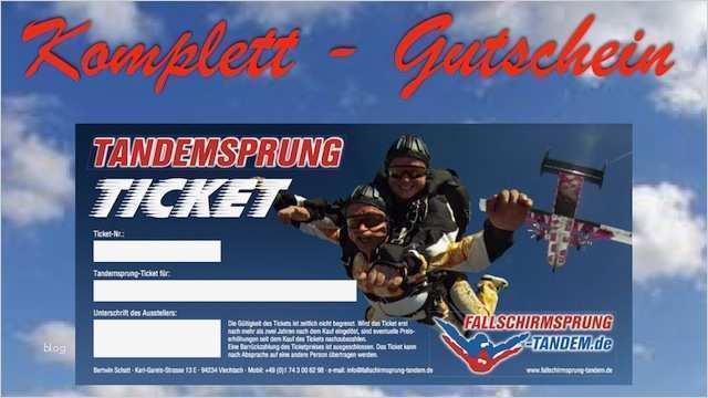 Gutschein Fallschirmsprung Vorlage Erstaunlich Foto Und Video Fallschirmspringen Geschenk