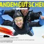 Gutschein Fallschirmsprung Vorlage Erstaunlich Tandem Fallschirmsprung Gutschein Für Altenstadt In