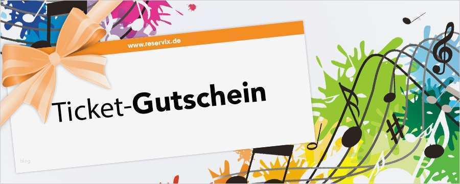 Gutschein Konzert Vorlage Fabelhaft Reservix – Gutschein Verschenken Sie events Und