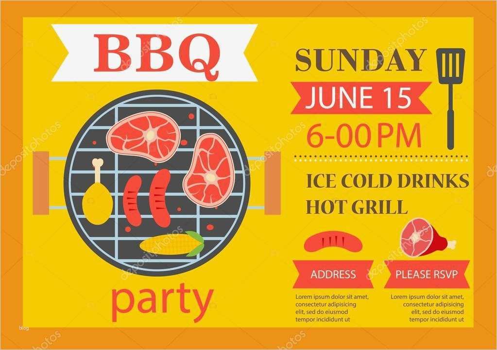 Gutschein Picknick Vorlage Süß Grillparty Einladung Vorlagen