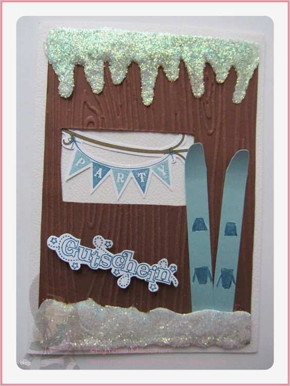 Gutschein Skifahren Vorlage Gut Stampin Up Gutschein Allerlei Anlässe Owl