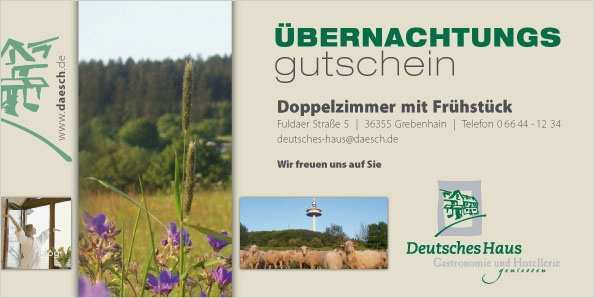 Gutschein übernachtung Vorlage Elegant Gutscheine Daesch Gastronomie Line Shop