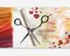 Gutschein Vorlage Friseur Genial K275 Faltgutschein Multicolor