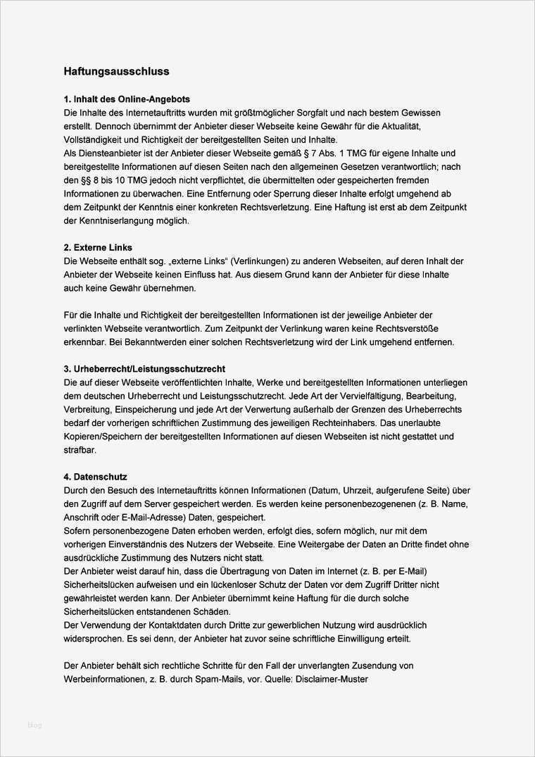 Haftungsausschluss Website Vorlage Inspiration Niedlich Disclaimer Vorlage Fotos Ideen fortsetzen