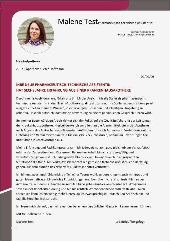 Handelsfachwirt Bewerbung Vorlage Fabelhaft Charmant Apotheker Lebenslauf Beispiel Ideen