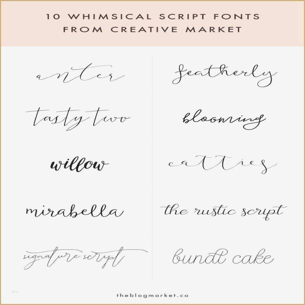 Handgeschriebene Bewerbung Vorlage Erstaunlich Niedlich Schriftarten Vorlagen Zeitgenössisch Entry