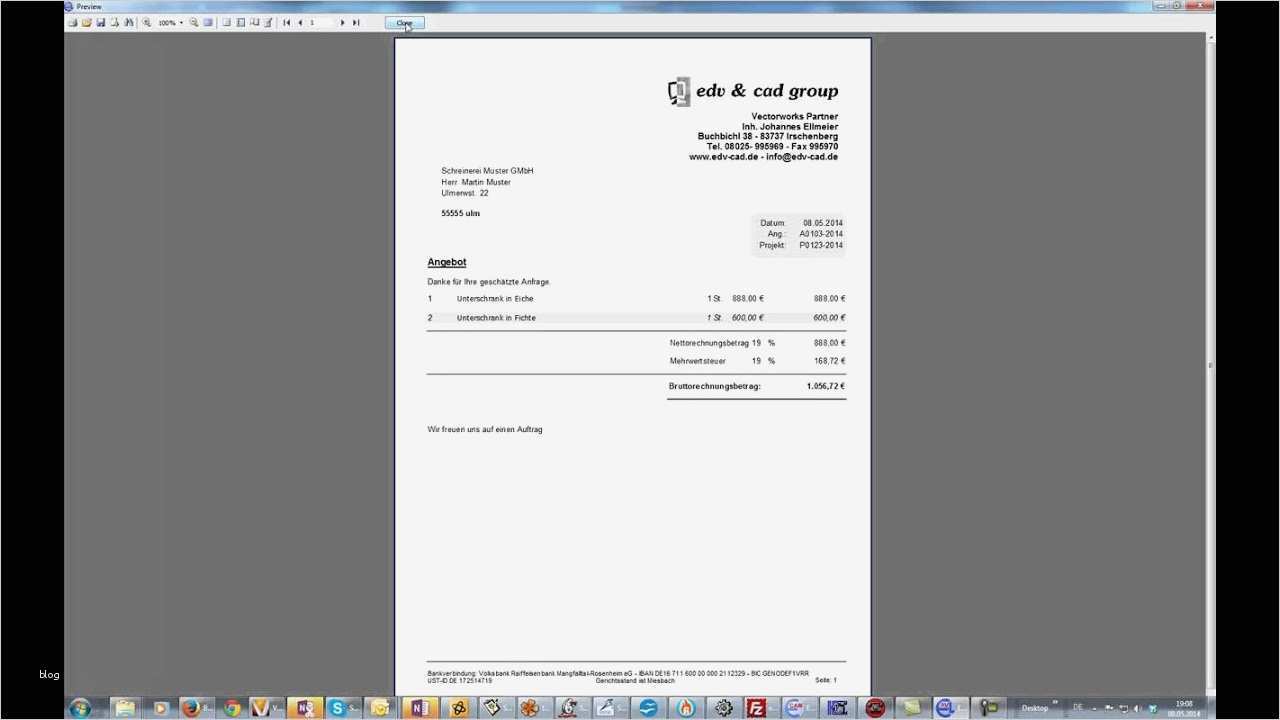 Handwerkerrechnung Muster Vorlage Fabelhaft Abschlagszahlung Handwerkerrechnung