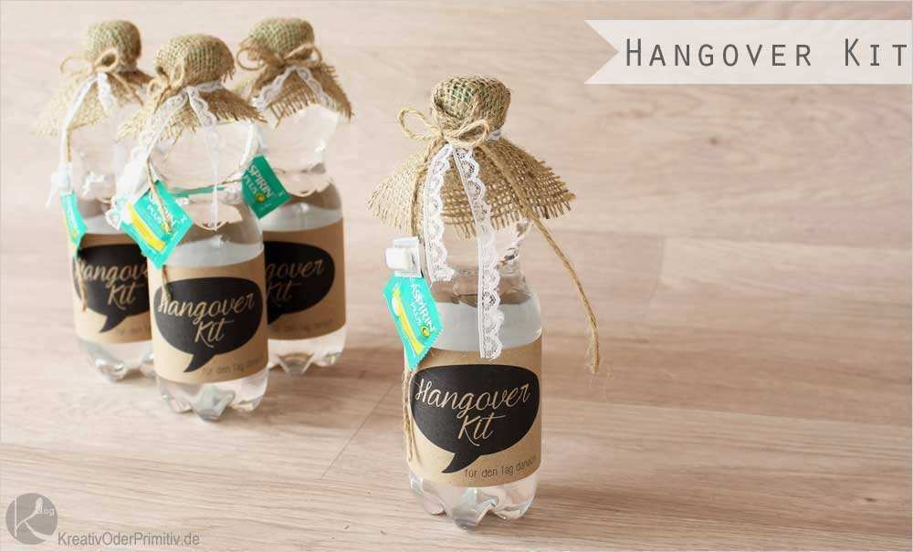 Hangover Kit Hochzeit Vorlage Hübsch Kreativ Oder Primitiv Hangover Kit Zur Hochzeit