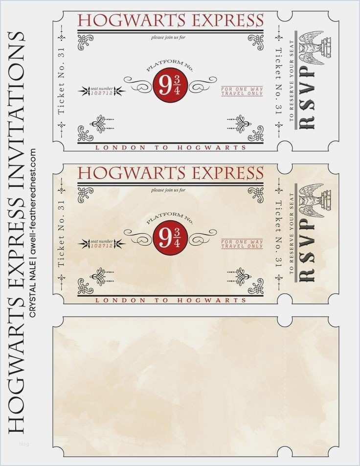 Harry Potter Brief Vorlage Erstaunlich Harry Potter Einladung – Travelslow