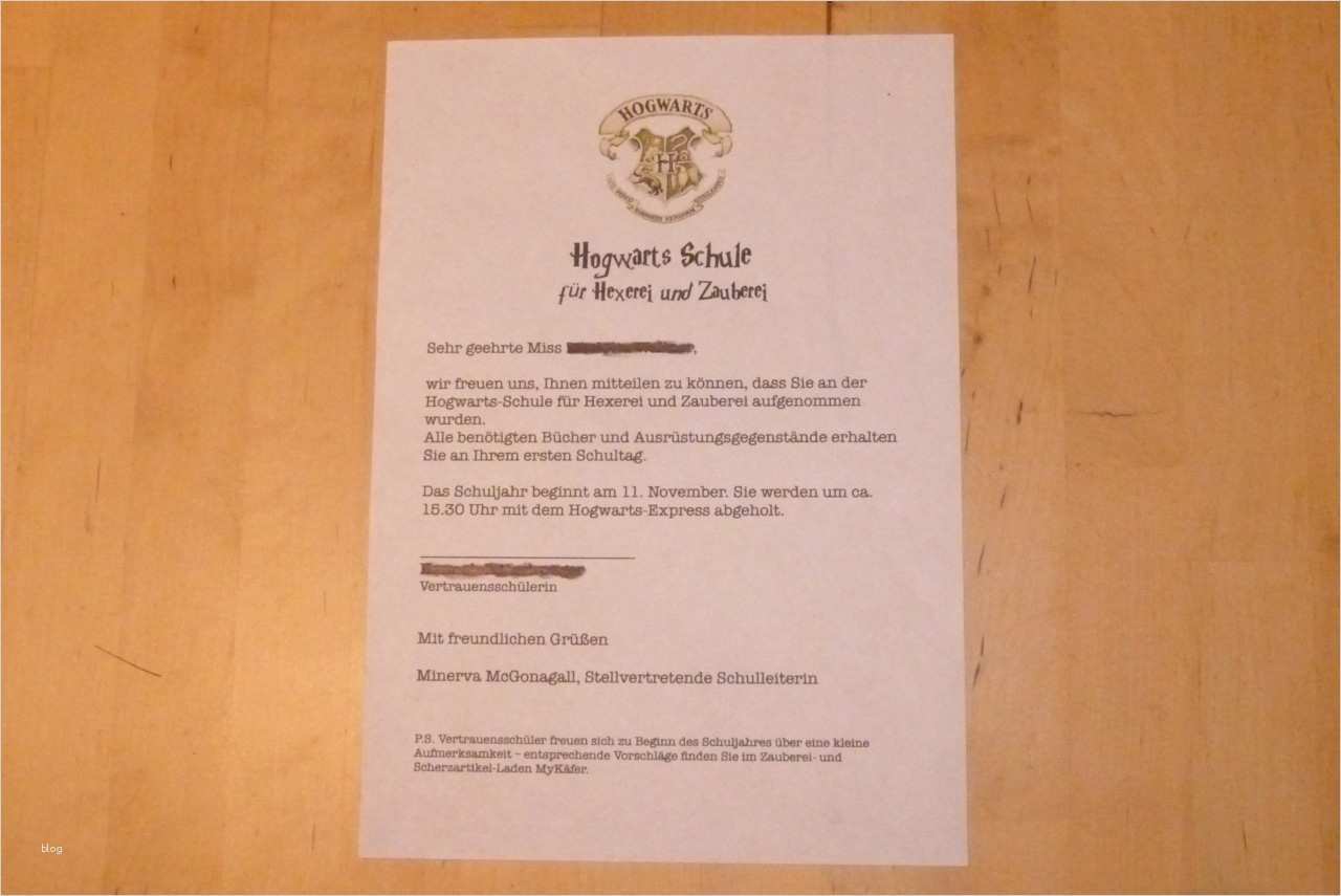 Harry Potter Brief Vorlage Genial Eulen Einladung Für Harry Potter Party – Bastelanleitung