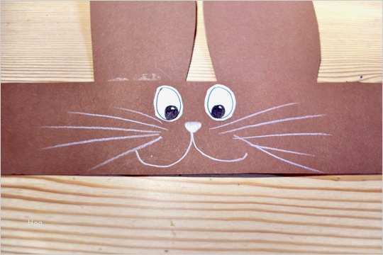 Hasenohren Basteln Vorlage Wunderbar Osterhasengesicht Gestalten Bilder Familie