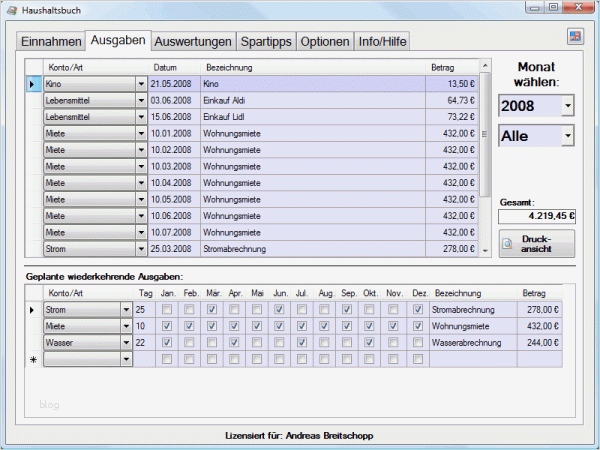Haushaltsbuch Excel Vorlage Kostenlos 2015 Bewundernswert Haushaltsbuch 1 1 1 Download