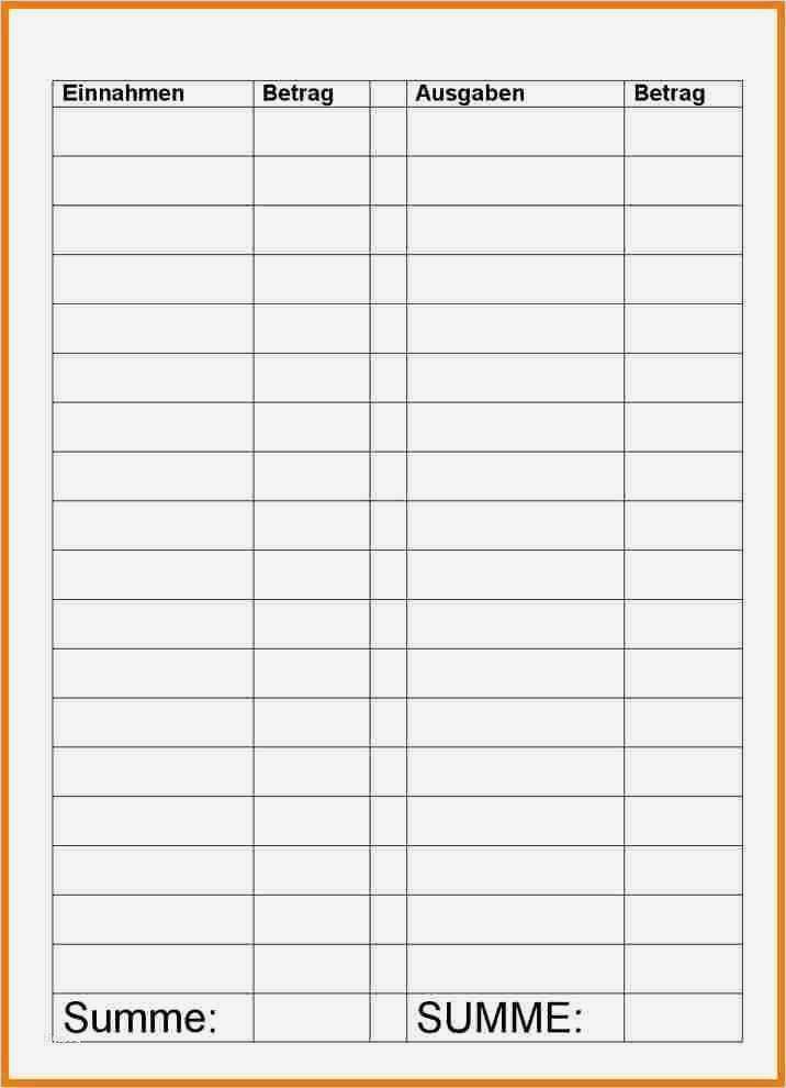 Haushaltsbuch Pdf Vorlage Luxus Haushaltsbuch Vorlage Pdf Hübsch 6 Einnahmen Ausgaben