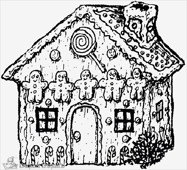 Hexenhaus Basteln Vorlage Erstaunlich Kleurplaten Hans En Grietje