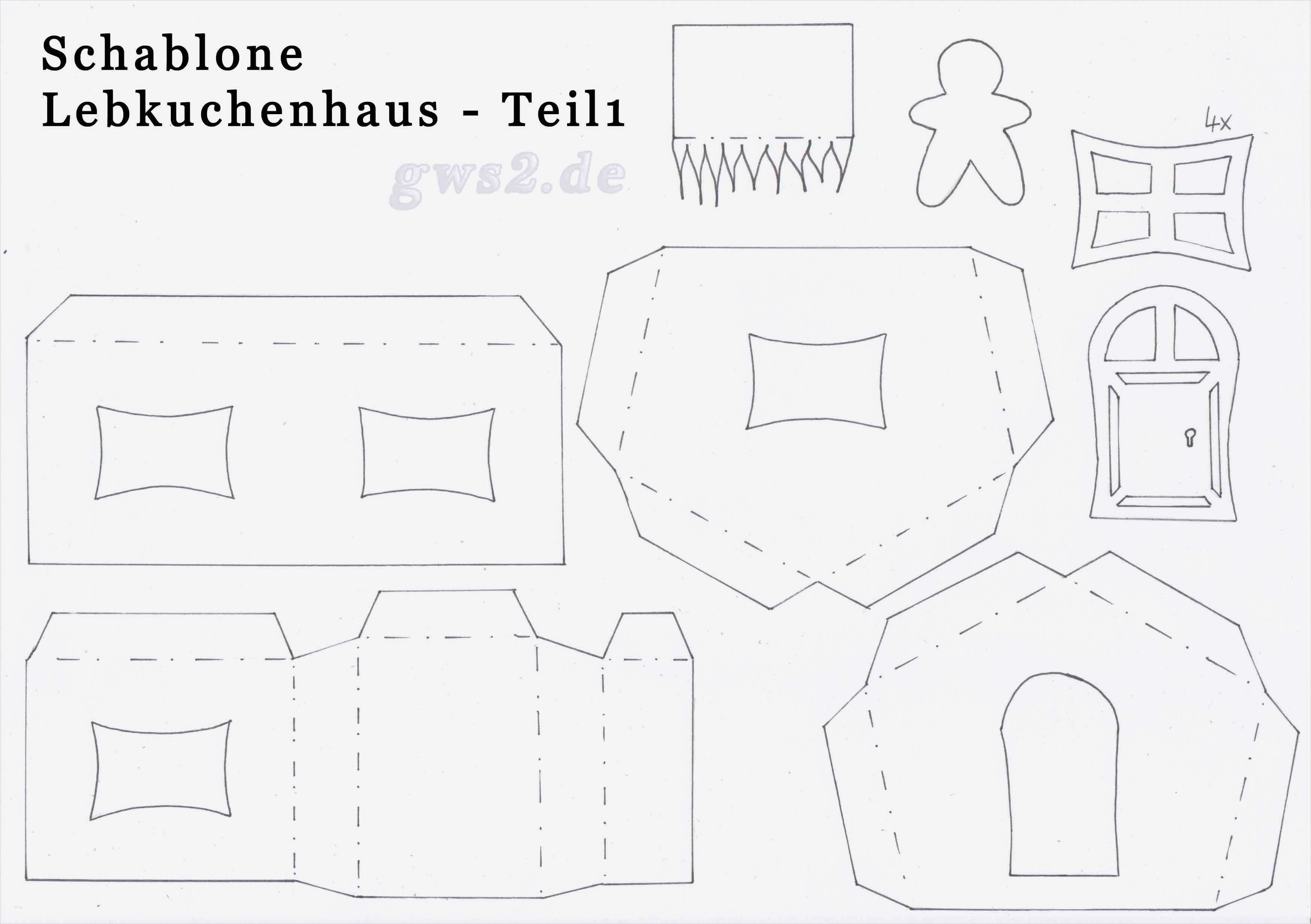 Hexenhaus Basteln Vorlage Großartig Lebkuchenhaus Basteln Beleuchtet Aus Papier