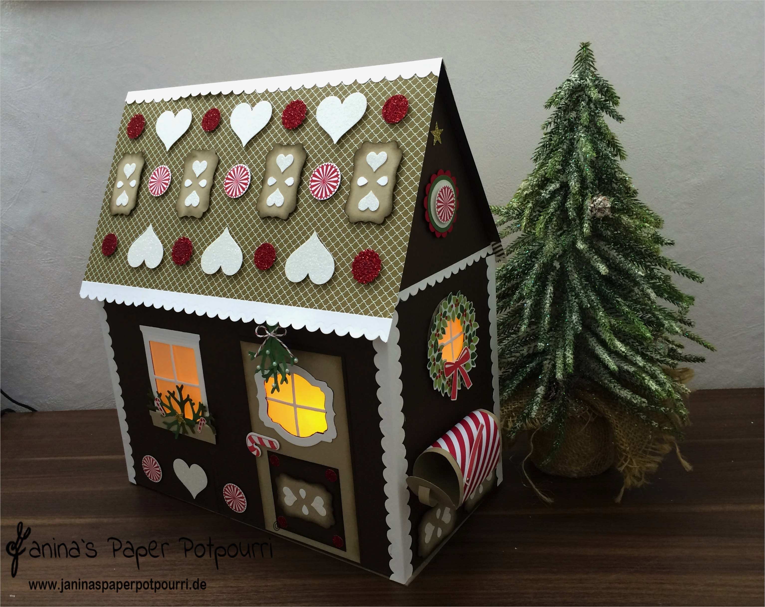 Hexenhaus Basteln Vorlage Inspiration December Inkspirations Lebkuchenhaus & Gewinnchance