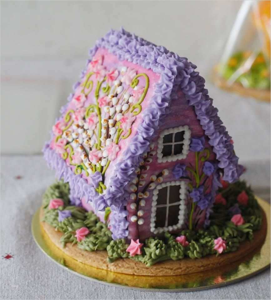 Hexenhaus Basteln Vorlage Süß Gingerbread House Spring Gingerbread House