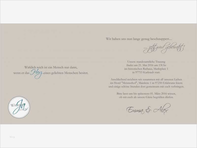 Hochzeitseinladung Email Vorlage Schönste Einladungskarte Hochzeit &quot;wir Sagen Ja&quot; Taupe Petrol
