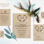 Hochzeitseinladungen Vorlagen Download Schönste Rustikale Hochzeit Einladung Vorlage Druckbare