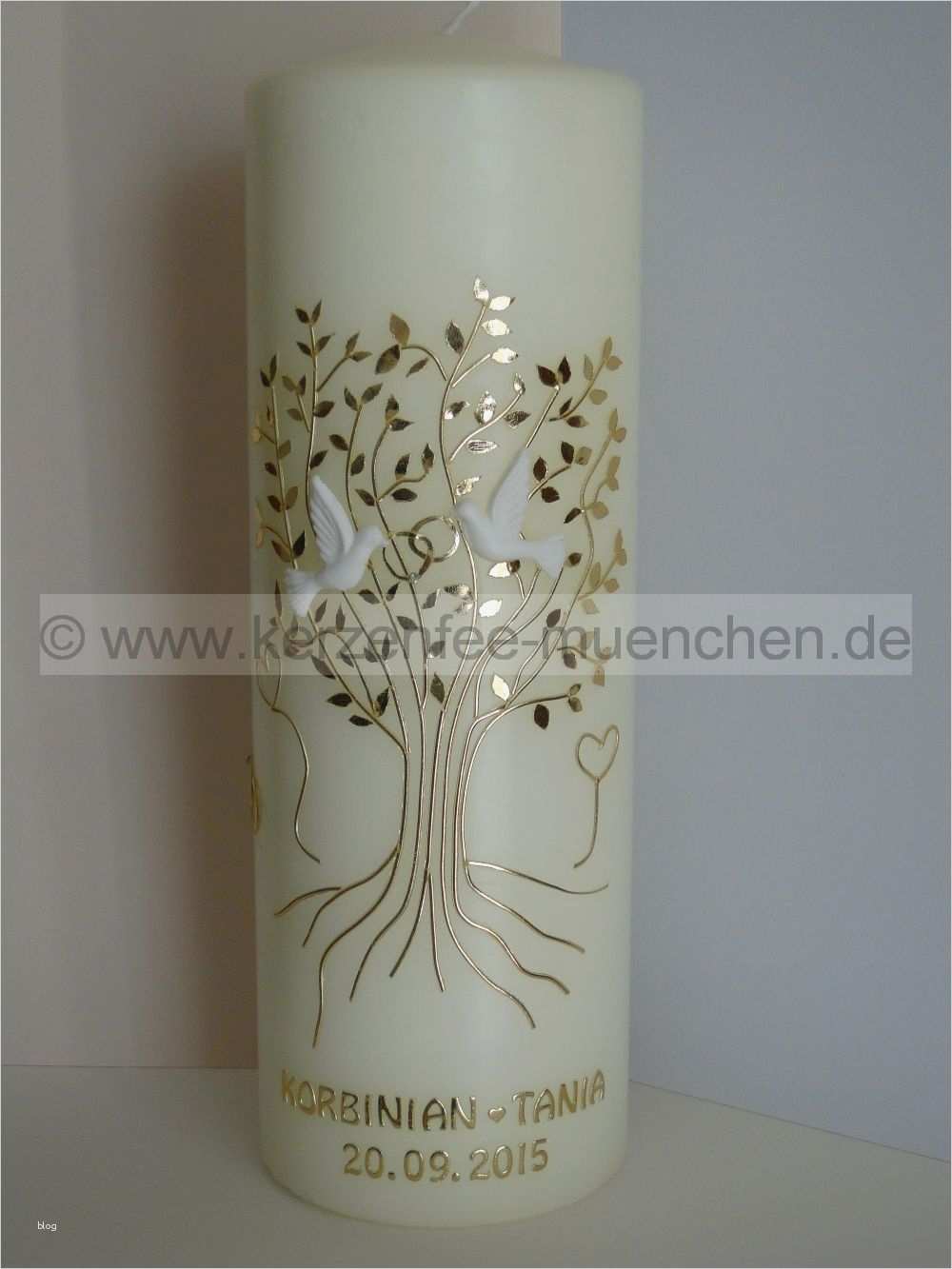 Hochzeitskerzen Selber Gestalten Vorlagen Erstaunlich Kerzenfee München Goldener Baum