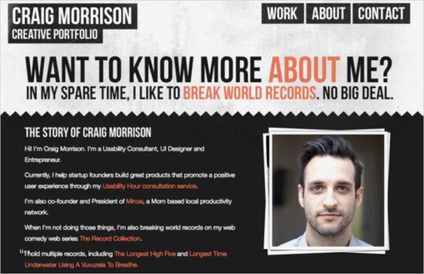 Homepage über Mich Vorlage Großartig 5 Kreative Ideen Für Deine "Über Mich Seite" Frau Frei