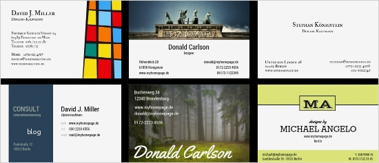 Homepage Visitenkarte Vorlage Bewundernswert Visitenkarten Vorlagen Kostenlos Nutzen Und Direkt