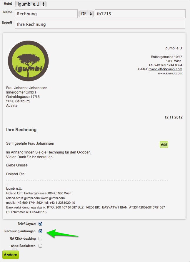 Hotel Buchen E Mail Vorlage Angenehm Rechnungen Als E Mail Anhang Aus Der Hotelsoftware Verschicken