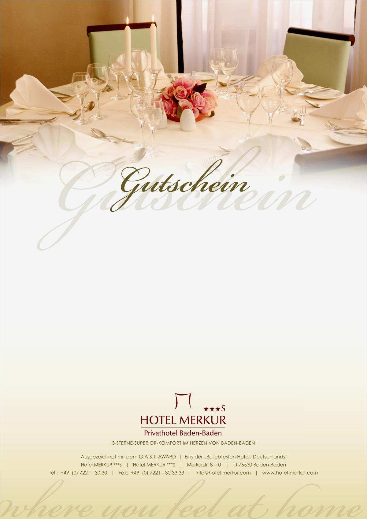 Hotel Buchen E Mail Vorlage Wunderbar Gutscheine Hotel Merkur De