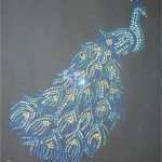 Hotfix Strass Vorlagen Großartig Strass Steine Strasssteine Applikation Tiere Pfau