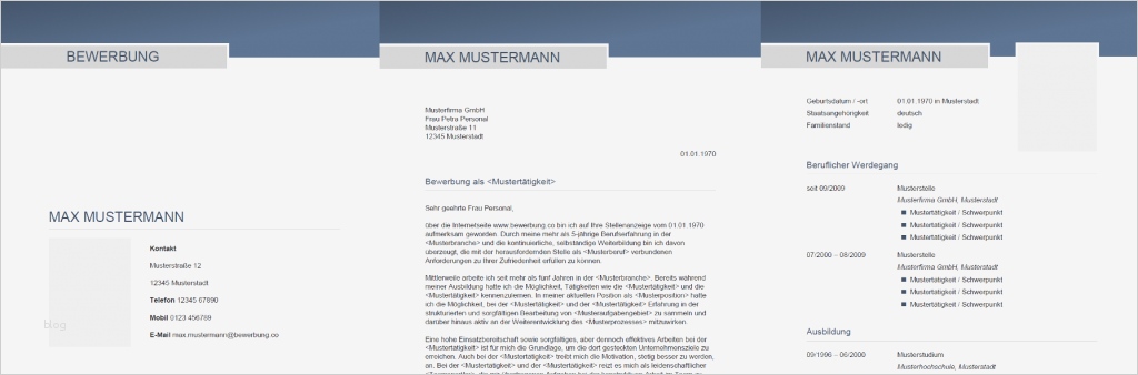 Html Layout Vorlagen Kostenlos Cool Bewerbung Muster & Vorlagen Kostenlos Herunterladen