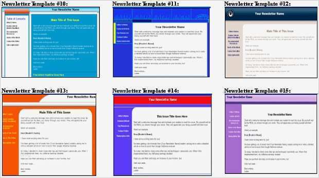 Html Newsletter Vorlagen Großartig Ultimate Newsletter Templates Vorlagen Inklusive