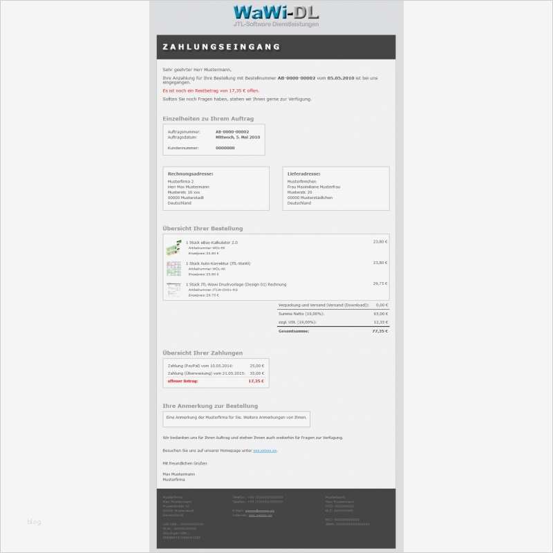 Html Startseite Vorlage Genial Jtl Wawi Email Vorlage HTML Design 01